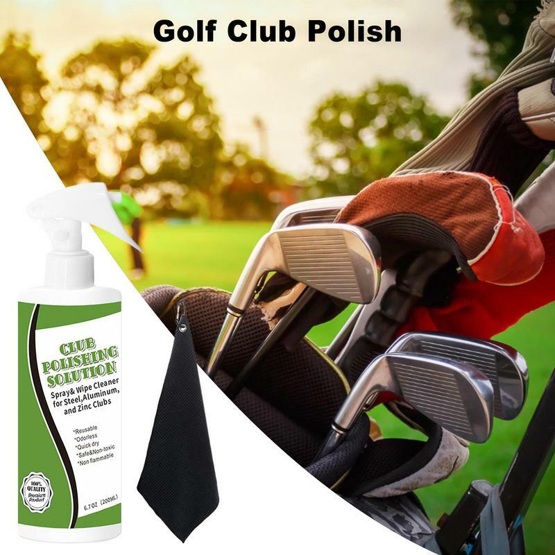 Golf Club Polish Golf Club Polisher Solution Scratch Remover Kit Effective And Practical Golf Club Polishing Solution For