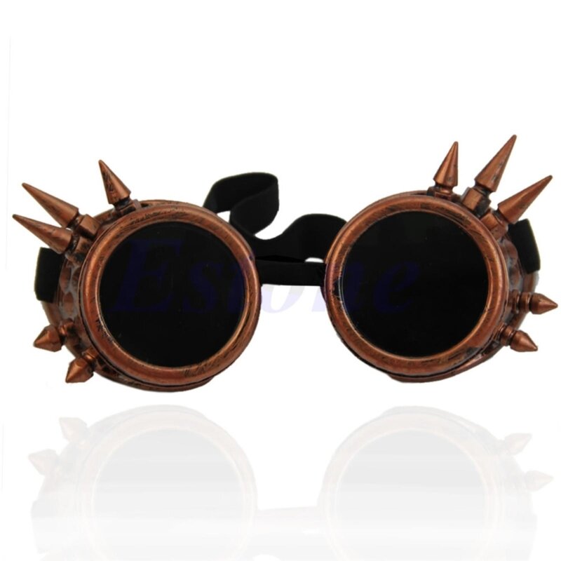 نظارات Steampunk نظارات مضادة للأشعة فوق البنفسجية في الصيف للزوج وصديقها هدية دروبشيب