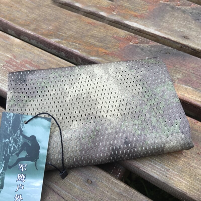 Fashion Camouflage Face Cover Headscarf for Military Tacticals Mesh Neck Wrap DXAA