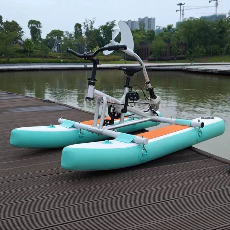 Детский Стиль надувные высококачественные ПВХ одиночные велосипеды для отдыха водные педали лодки для продажи