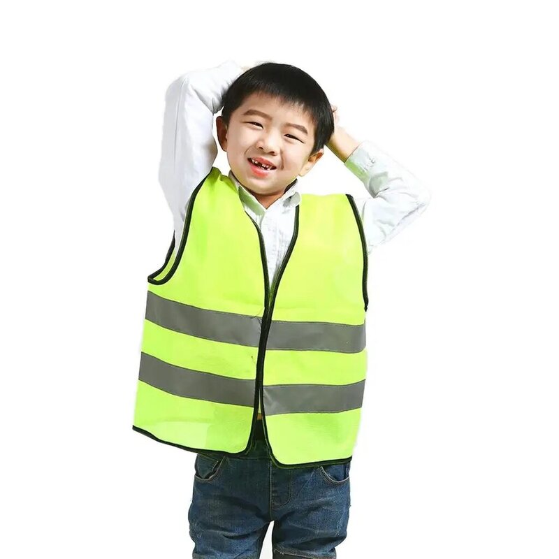 Outdoor Reflective Vest For Running Walking Cycling Jogging For Kids Children Unisex Jogging Cycling Walking