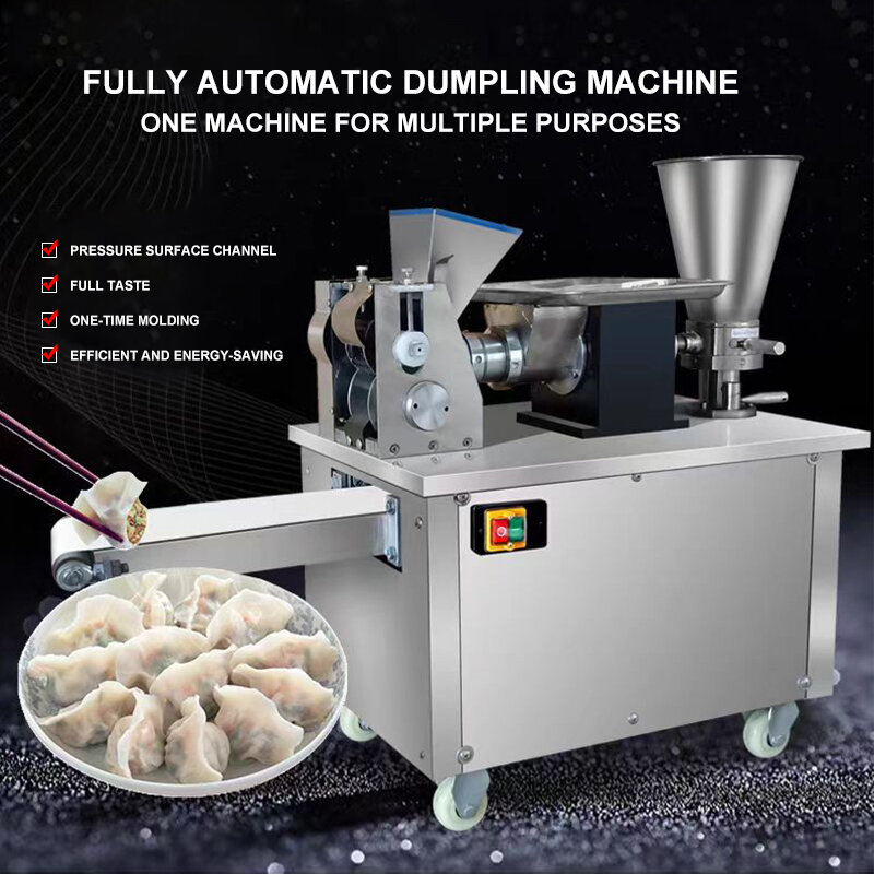 Máquina automática para hacer dumplings, Mini Ravioli, Pierogi, Pelmeni, Gyoza, tortelini, pequeña, completamente Empanada, Samosa