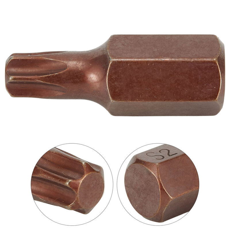 Brocas de destornillador sin usar, brocas de destornillador eléctrico de 30mm, ajuste de Metal, enchufe de llave eléctrica
