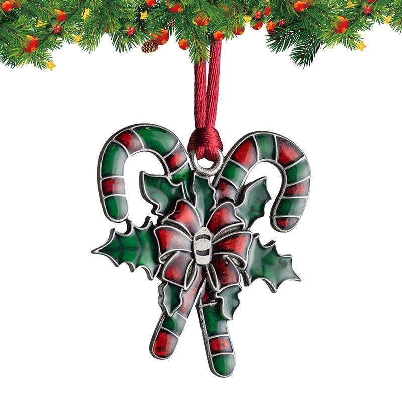 Vintage Natal árvore ornamento, Natal decoração presente, criar um humor de Natal para maçaneta, prateleira Railing parede