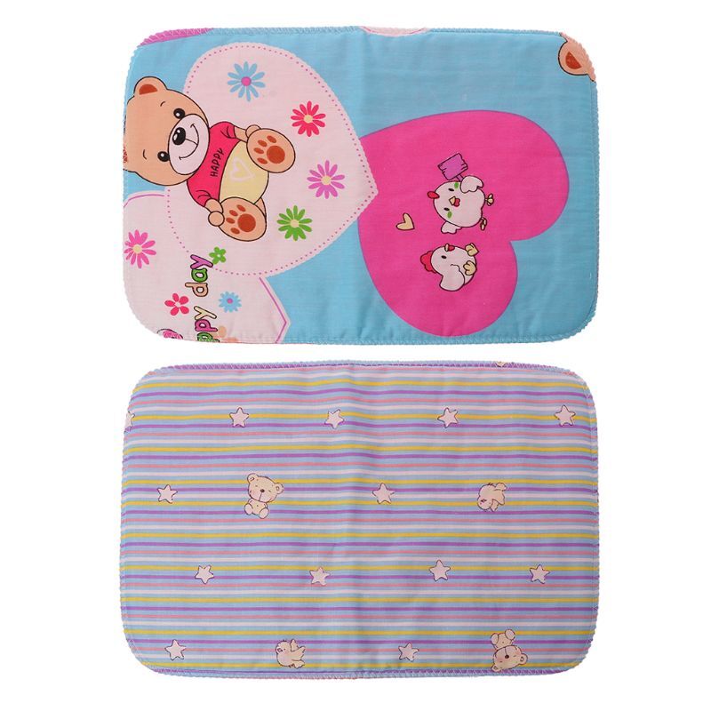 Reusable Baby Infant Diaper Nappy Urine Mat Kid Simple Bedding Changing Cover Pad Sheet Protector Soft Cotton for Infant