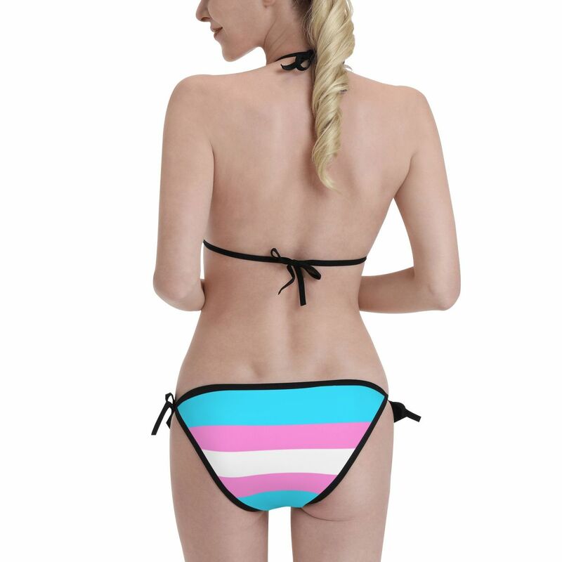 여름 섹시한 비키니 여성 수영복 LGBT 등이없는 수영복, 브라질 비키니 Biquini