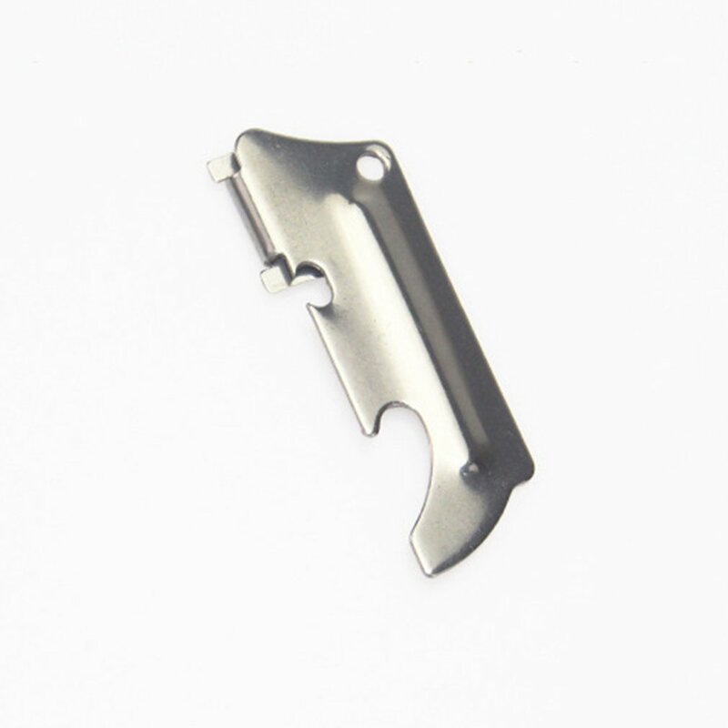 Polished Stainless Steel Finishwith The Utili-key Stainless Steel Multi-function Can Opener Opener Folding Mini Opener
