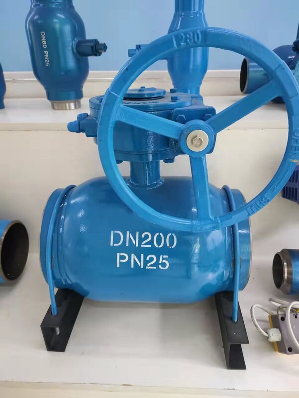 DN15-DN1400 de acero inoxidable fundido, válvula de bola soldada para Gas