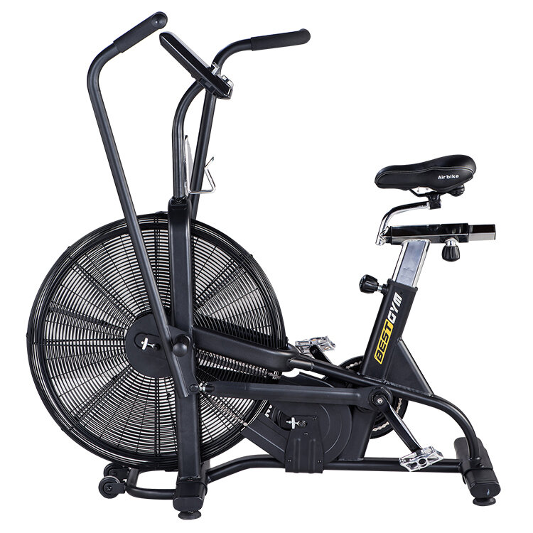 BGB301 dynamic stationary bodybuilding monitor gym cardio training equipment fitness exercise  fan commercial smart air bike