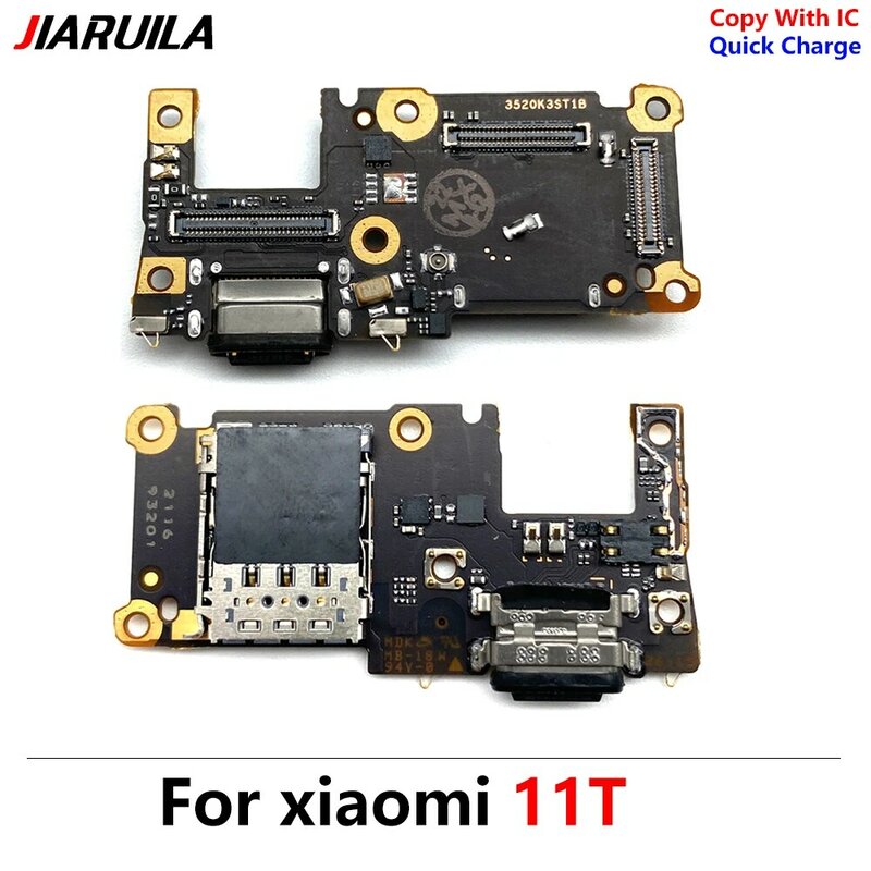 Док-станция с USB-разъемом для зарядного устройства, плата с гибким кабелем для Xiaomi Mi 10T, 9T, 10, 11T Pro, Mi10T, 12T Pro, Mi 11, A1, A2 Lite, 8, 9, SE