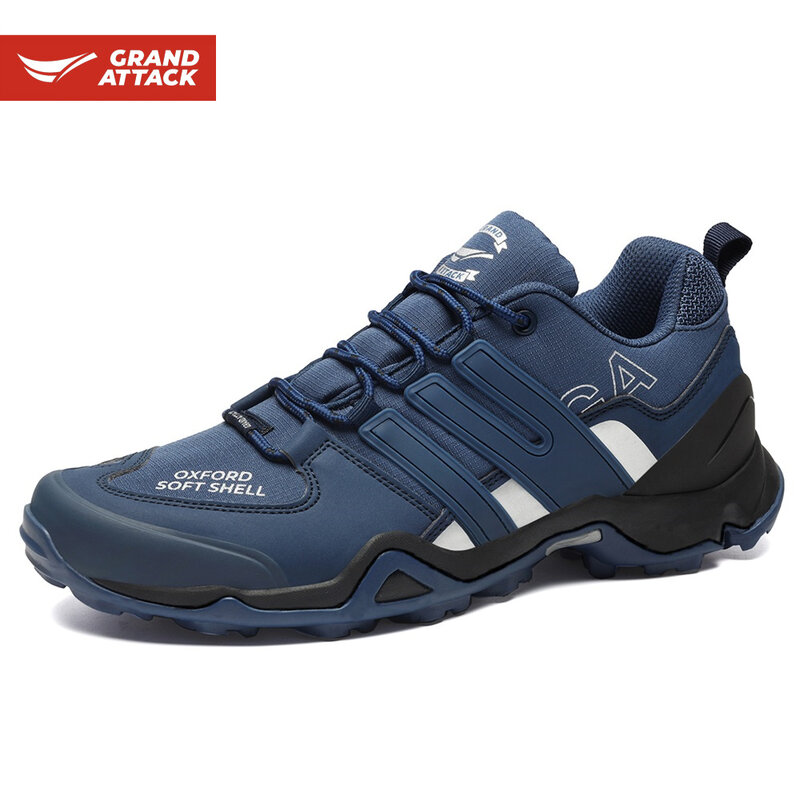 Grand Attack-Zapatos de deporte para hombre, zapatillas ligeras e impermeables, con cordones, para exteriores, senderismo, senderismo