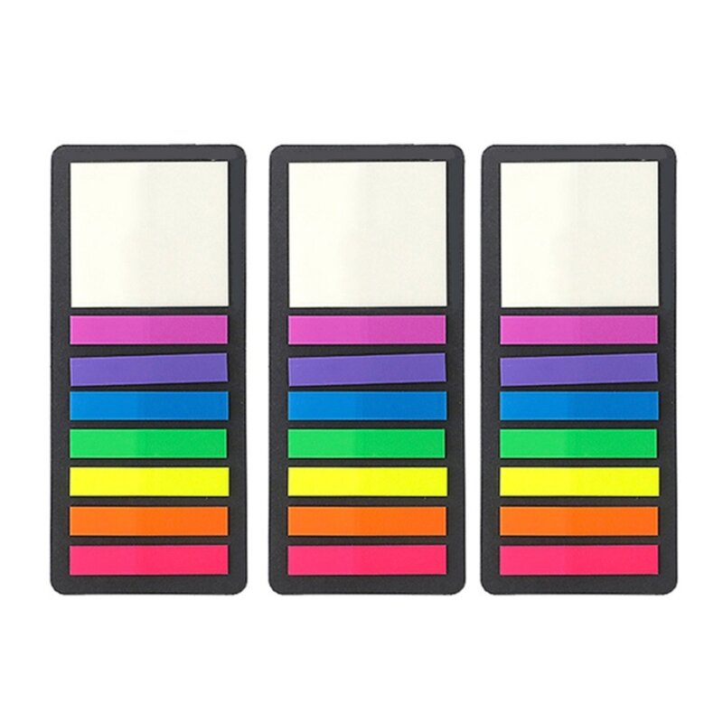 Linguette adesive con pagina lunga Nota adesiva traslucida Linguette con bandiera pagina lunga