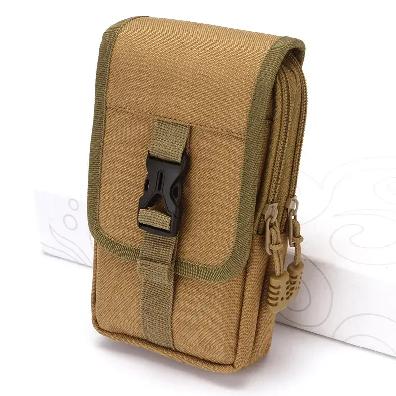 Мужской кошелек, двухслойная поясная сумка, уличная спортивная водонепроницаемая военная сумка для телефона, поясные сумки, тактическая поясная Сумка для кемпинга и охоты
