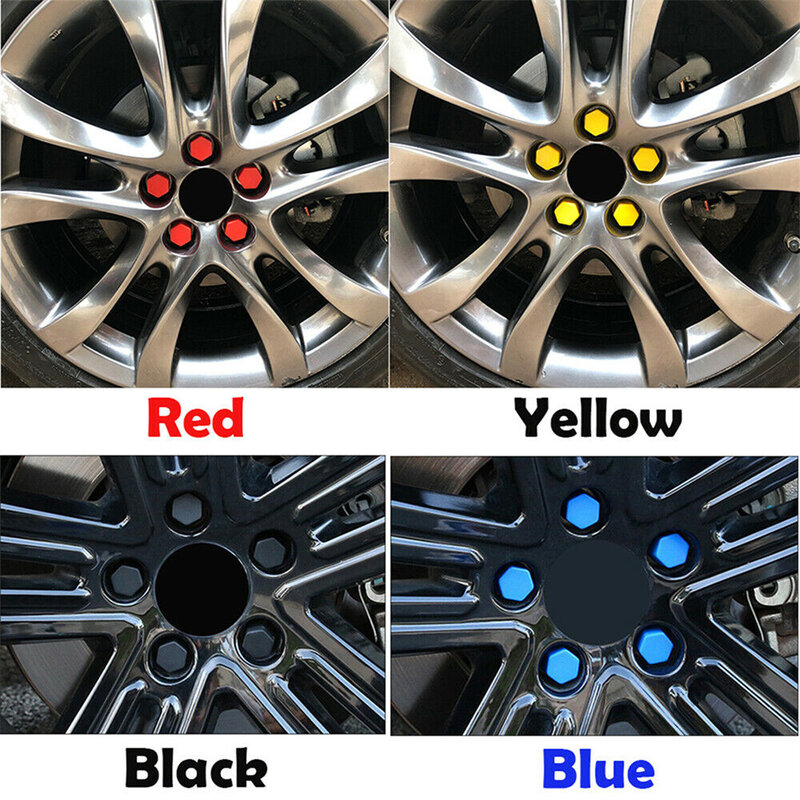 Protector Bolt Cap Dust Cover 19mm Car Wheel Nut Lug Hub Covers Rubber Silicone New Practical Nut Cap Exterior