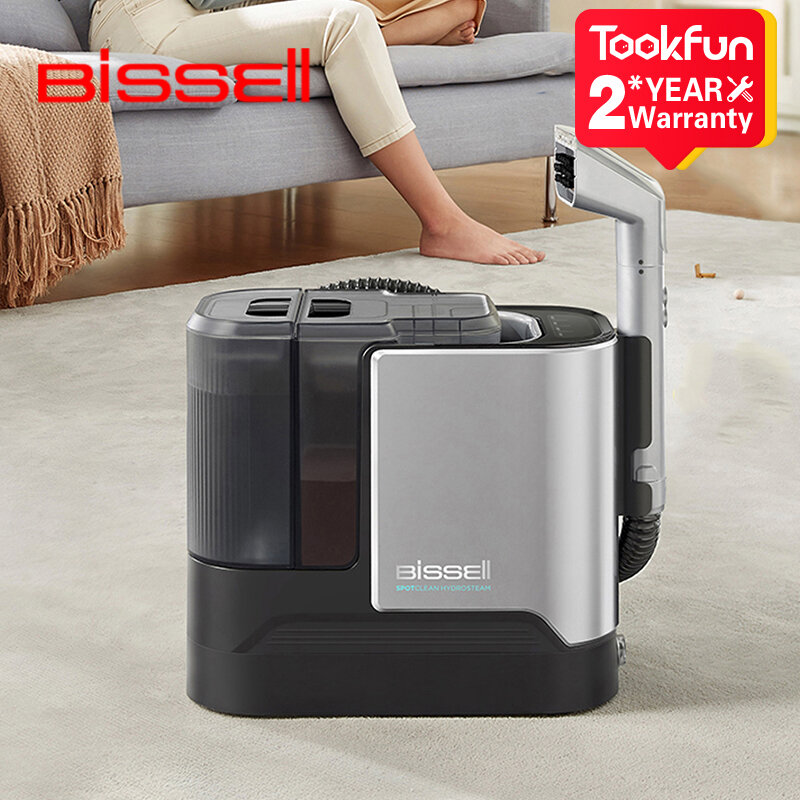 BISSELL-Aspirador multifuncional para máquina de lavar tecido, removedor portátil de ácaros, tapete do sofá, banho pet, tecido a vapor