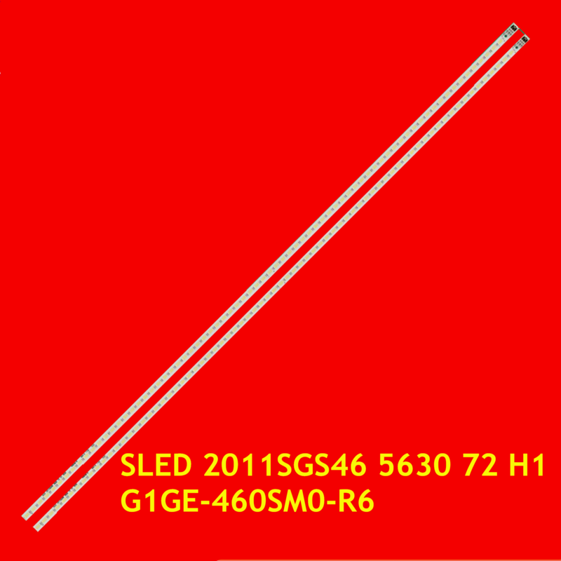 Strip LED untuk LED46860IX L46E5200 46SL412U 46EL100CS 46BL702B 46BL712G 46FT5453 LC-46LS240E SLED 2011SGS46 5630 72 H1