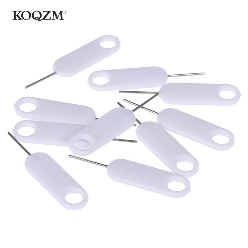 10Pcs/lot Universal Sim Card Tray Pin Ejecting Removal Needle Opener for Smartphones Tablets
