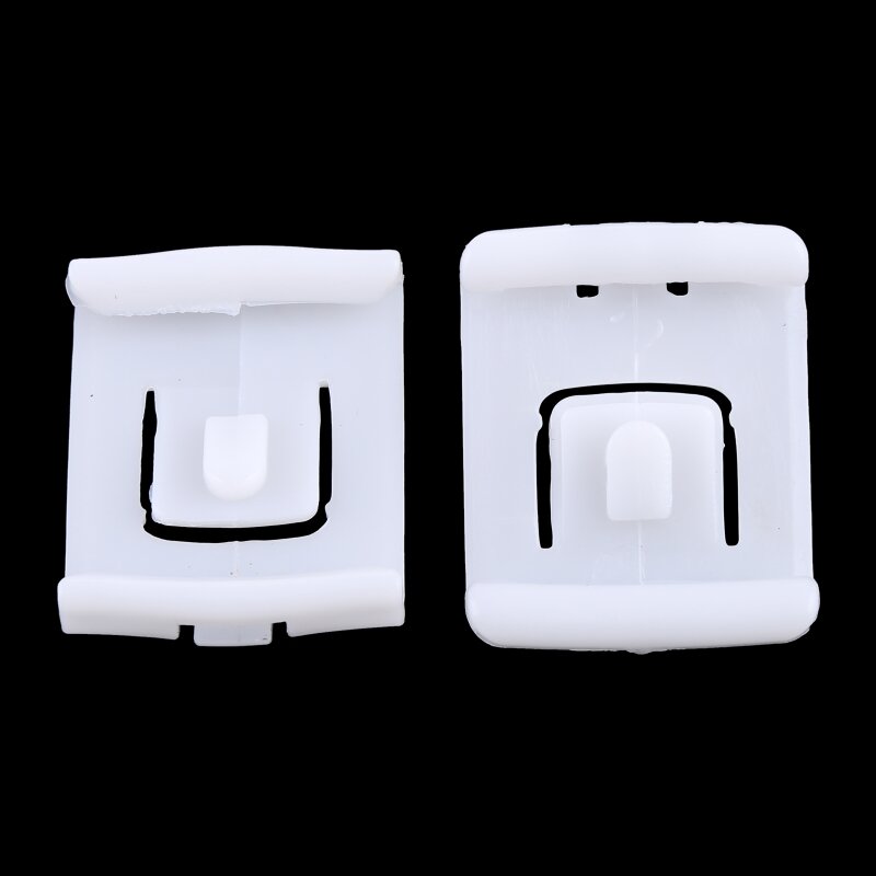 2 Set 6 Piece Suit for SEAT Buckle Clip Runner Guide For V.for . GOLF MK1 MK2 MK3 CORRADO White Plastic