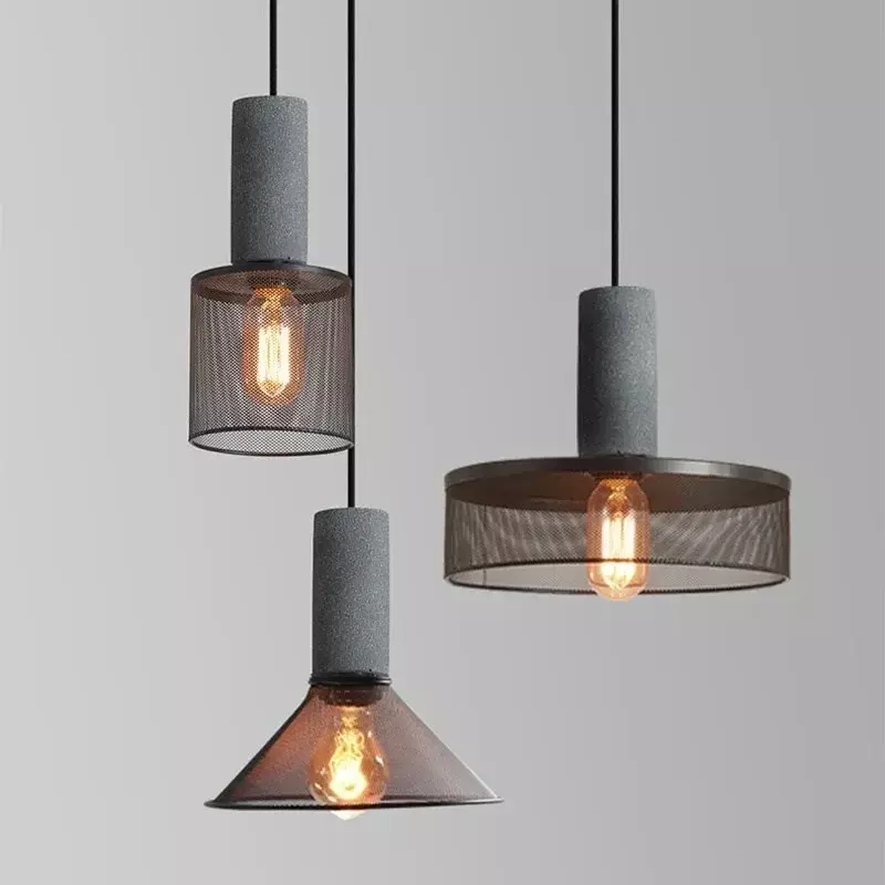 Lampe LED Suspendue en Verre au Design Nordique, Luminaire Décoratif d'Nik, Idéal pour un Salon, une Chambre à Coucher, une Salle à Manger ou un Bar