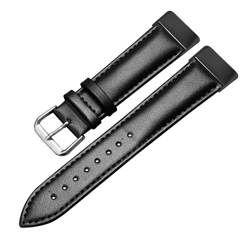 إسيدي-سوار جلد للرجال والنساء ، حزام ساعة ، حلقة ، حزام ، بديل ، ناعم ، Fitbit Charge 2 ، 5 ، 4 ، 3 ، SE
