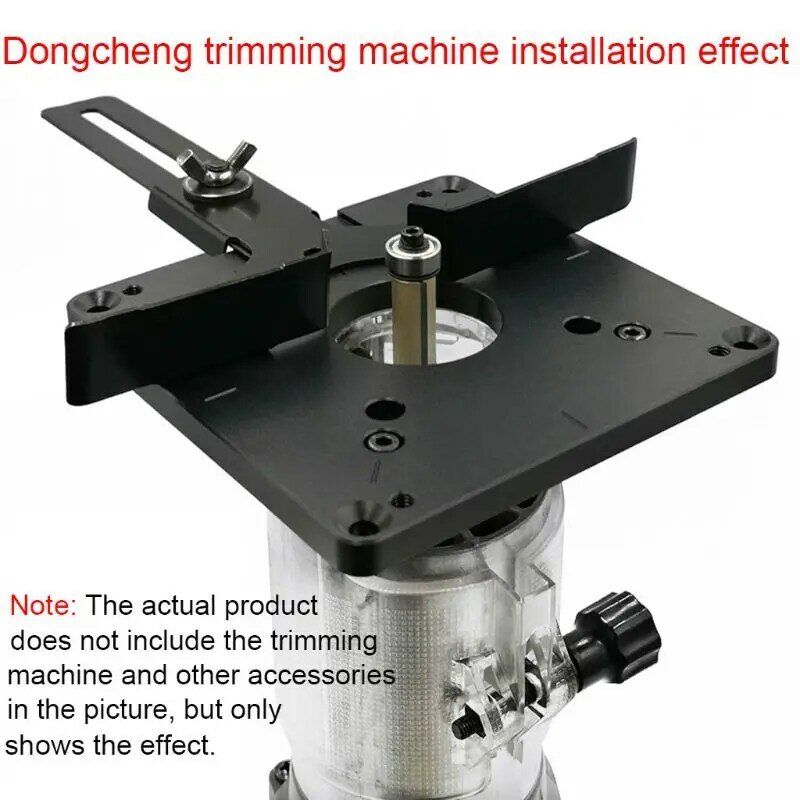 Universal RT0700C Aluminum Router Table Insert Plate Trimming Machine Board for Woodworking Benches Dropship