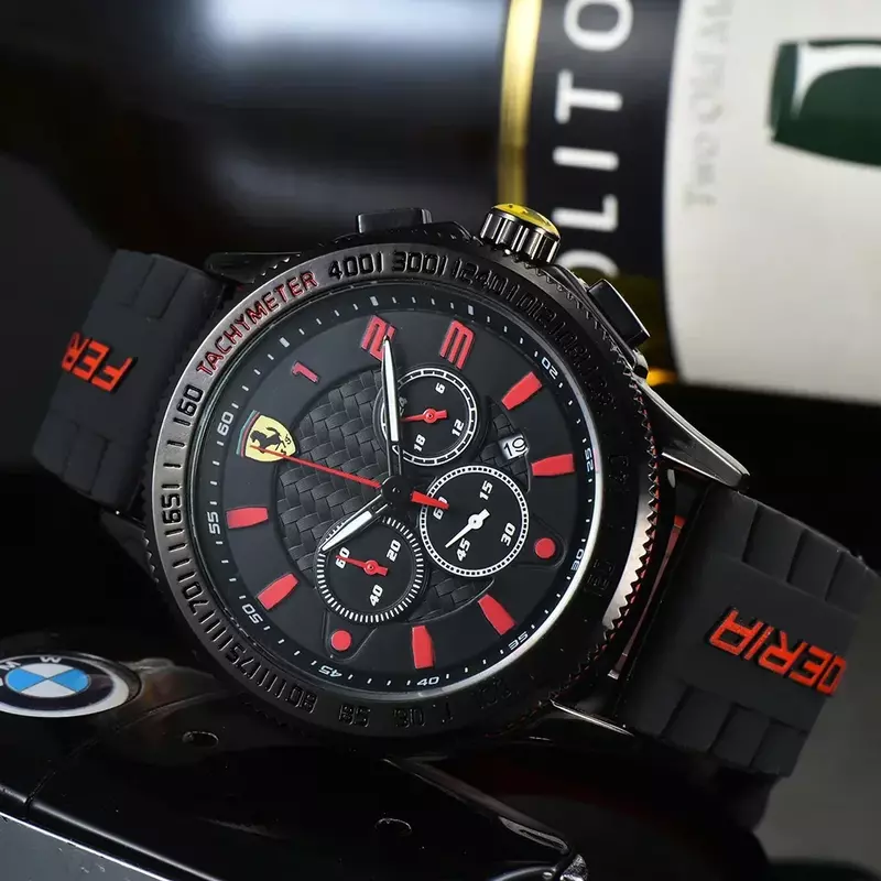 Reloj de pulsera multifunción para hombre, cronógrafo personalizado de lujo, con fecha automática, estilo de negocios, nuevo