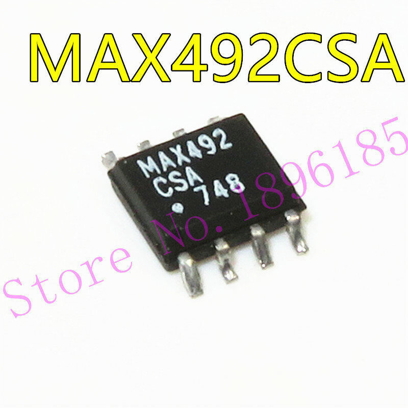 Amplis Op Rail à Rail simple/double/Quad, micro-alimentation, MAX492ESA MAX492 max492psa SOP-8, 1 pièce/lot