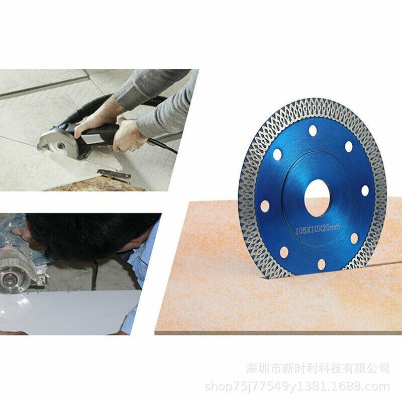 Диск для алмазной пилы Turbo, режущие диски для фарфоровой плитки, керамики, гранита, мрамора, для угловой шлифовальной машины