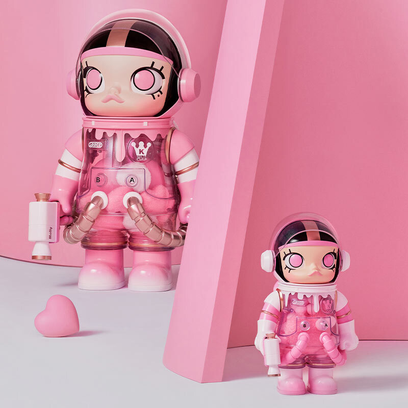 POP MART MEGA SPACE MOLLY, 400% HEARTFELT, Edição Limitada, 1PC por ID de usuário