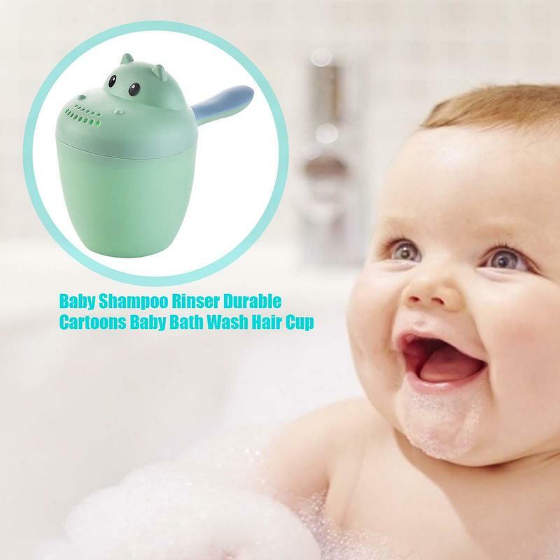 Enjuagador de cascada para baño de bebé, taza de enjuague de champú, cabezal de lavado de ducha, cucharas de baño para niños, juguete de lavado para niños