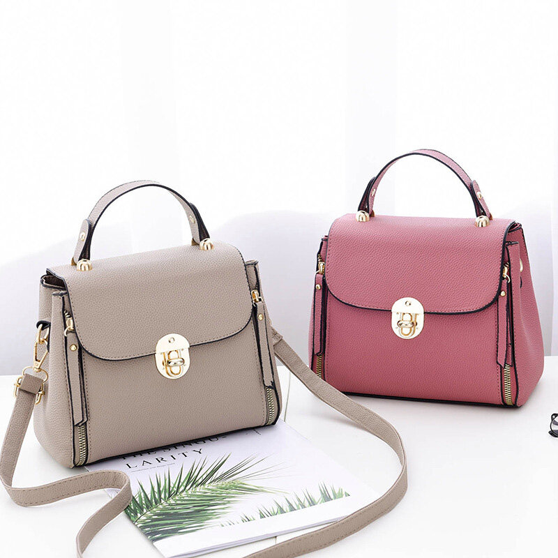 New Style Fashion Messenger Bag Crossbody Bag Ladies'Pu Leather Handbags Luxury Female Shoulder Bags Famous Women Designer Bags