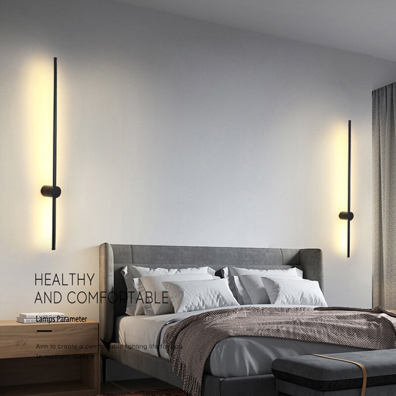 실내 350 ° 회전식 LED 벽 조명, 20w 16w 12w 8w, 거실 침실 벽 램프, 홈 인테리어 조명