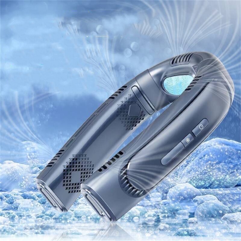 Fast Air Cooling Bladeless Mobile Fans ABS Material for Summer Outdoor Sports New Dropship