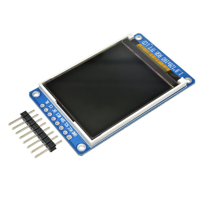 TFT LCD Display Module para Arduino, 1.8 "Full Color, 128x160 SPI, ST7735S, 3.3V, Fonte de Alimentação OLED, Substituir