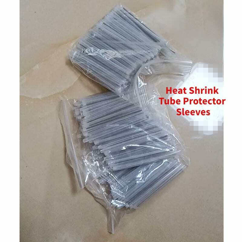 1000pcs/lot Heat Shrink Tube Protector Sleeves Protection Epissure 45mm Smoove Fiber Optic Splice Protector Tubo Cable