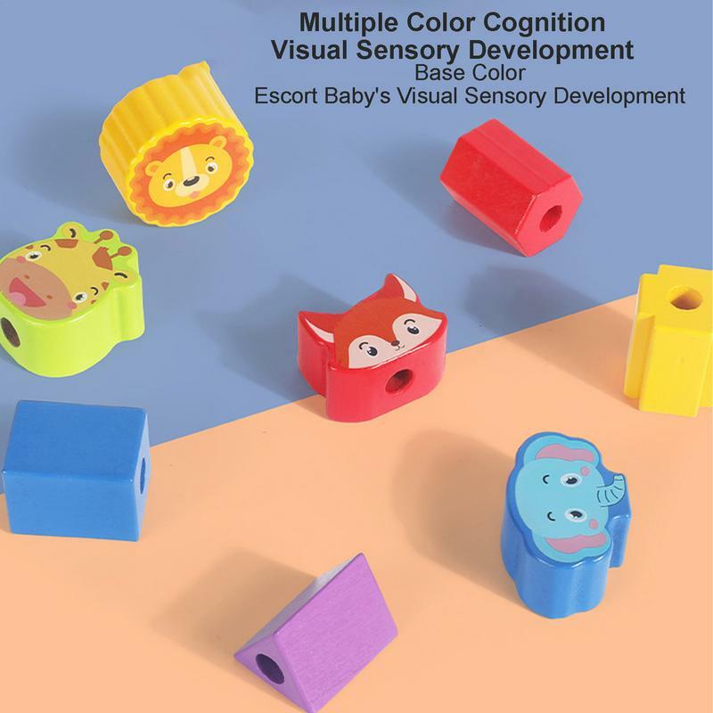 Shape Sorter Toy Wooden Sorting Stacking Puzzle Preschool Kids Educational Montessori Toys For 1 To 3-year-old Boys Girls