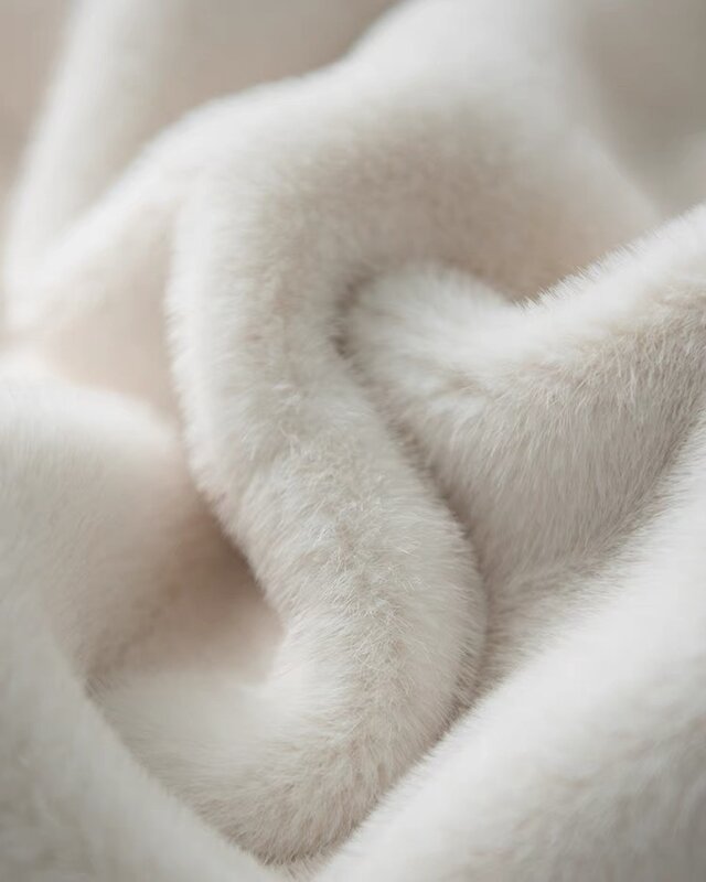 여성용 따뜻한 에코 모피 코트, 인조 모피 재킷, 겨울 코트, 2024