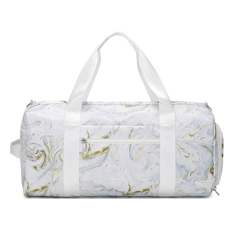 Новая Женская дорожная сумка из ткани Оксфорд, модная спортивная сумка через плечо, вместительная сухая и влажная переносная сумка через плечо для йоги