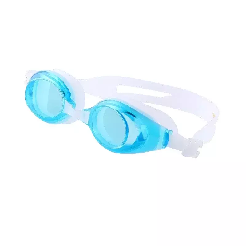 Anti-fog silicone natação óculos para homens e mulheres, galvanizado, impermeável, proteção UV, mergulho, adulto