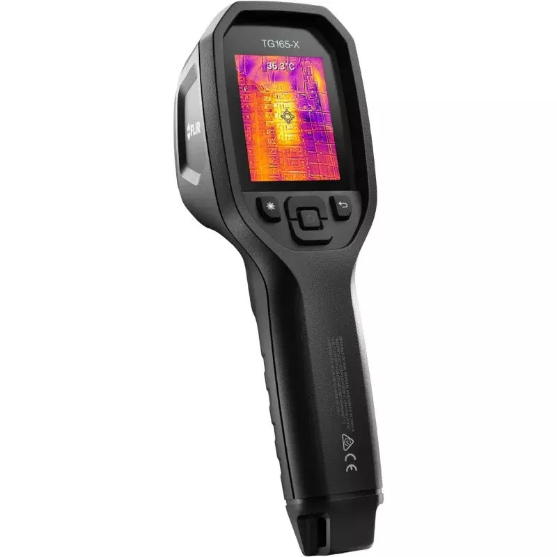 Caméra d'imagerie thermique TG165-X FLIR avec laser Bullseye: Caméra infrarouge de qualité commerciale pour l'inspection des bâtiments, CVC et Elec