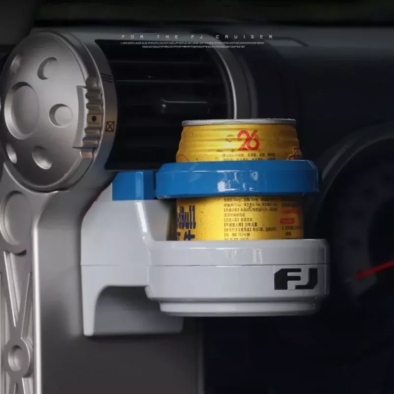 Beber Cup Holder para Toyota FJ Cruiser, Car Air Outlet, Bebida Água Acessórios, Interior