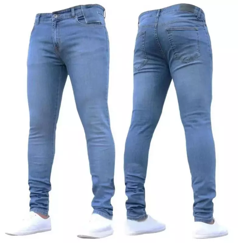 Bay Independent Station-Leggings moulants pour hommes, jeans populaires en Europe et en Amérique