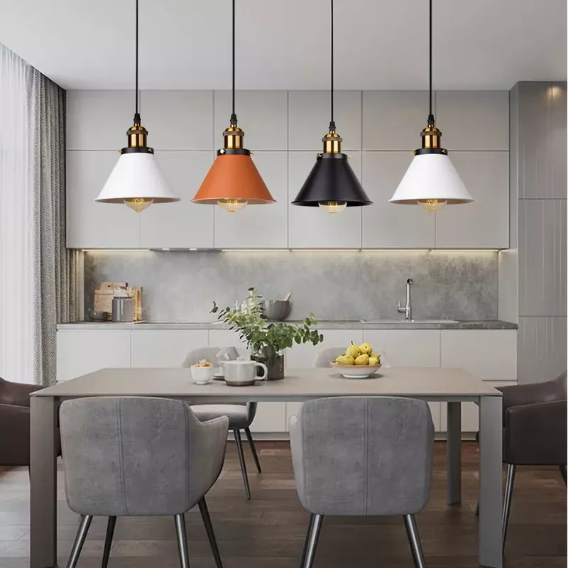 New Style Pendant Lights Loft Russia Pendant Lamp Retro Hanging Lamp Lampshade For Kitchen Dining Bedroom Home Lighting E27