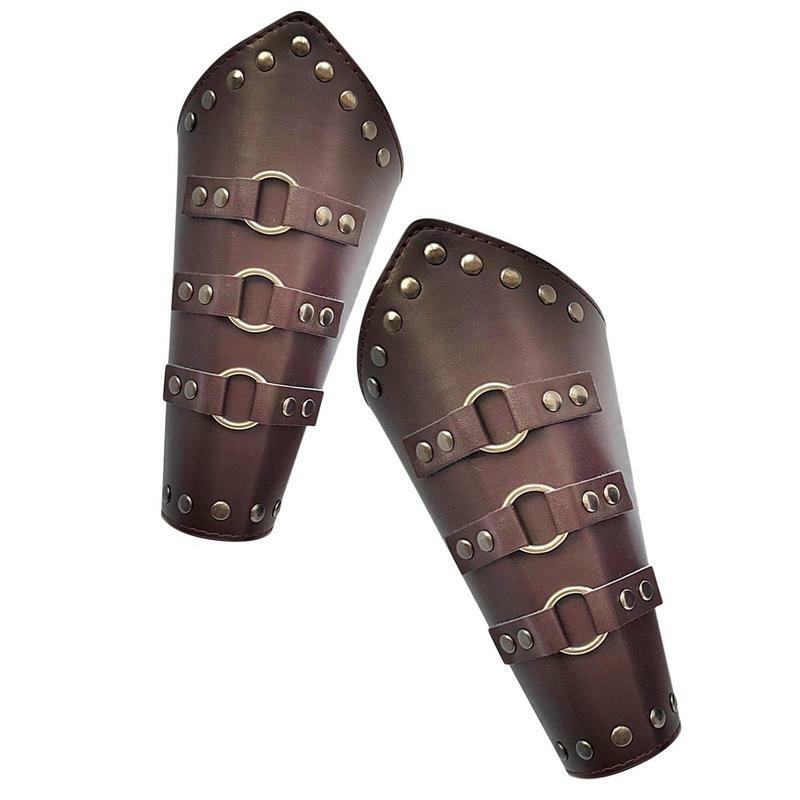 Браслет-перчатка средневековый браслет-перчатка Кожаный Браслет-манжета для викингов мужские и женские браслеты-перчатки