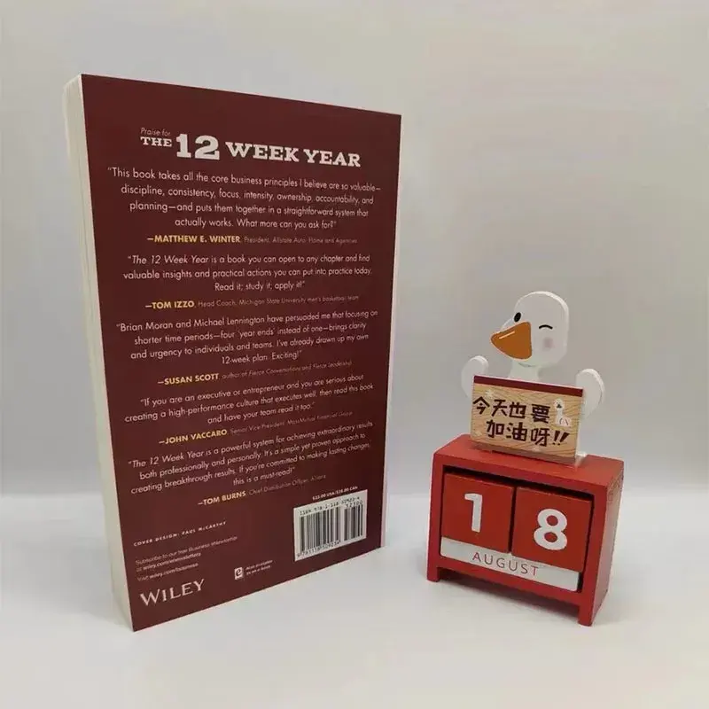 12-tygodniowy rok: zrób więcej w ciągu 12 tygodni niż inni w ciągu 12 miesięcy w angielskiej książce