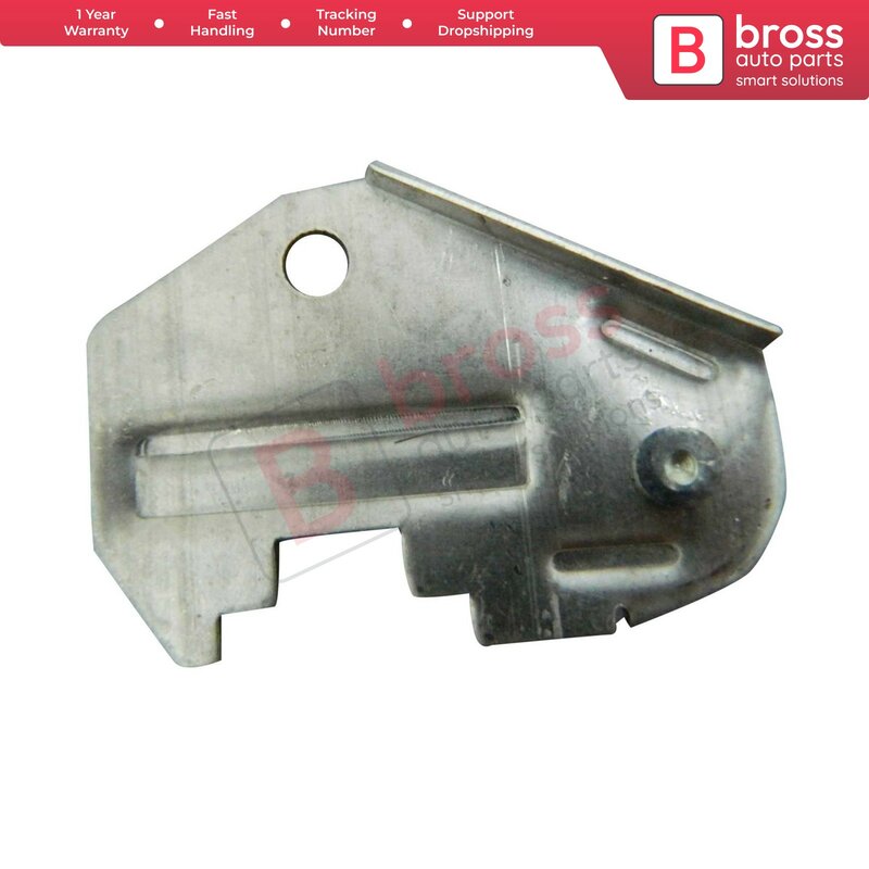 Bross Auto Parts BWR5008 Window Regulator Clips and Metal Connection Sheet Left Doors for Vauxhall Opel Vectra Saab 9-3