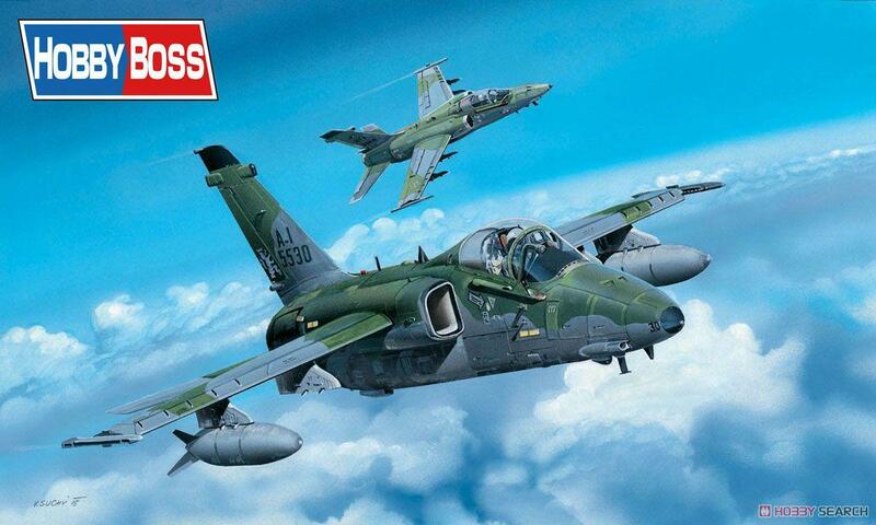Hobby Boss 81742 1/48 Brazil Air Force A-1A Ground Attack Aircraft Plastic model
