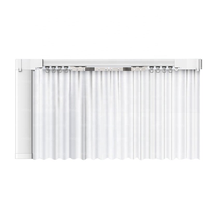 Mday Homesupplier Varied Length Smart Curtains Remote Control Curtain Rod ZigBee Control Compatible with Alexa Google Home