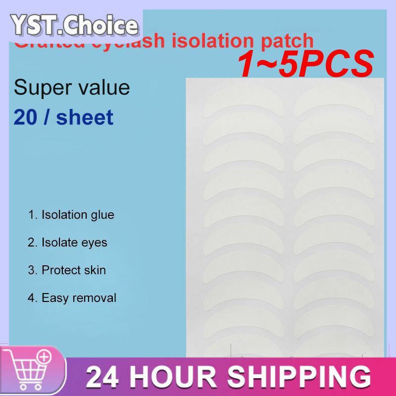 1~5PCS set for False Eyelashes Natural Eye Lashes Makeup Patches Eyelash Extension Under Eye Pads Paper Patches Stickers 1 Roll
