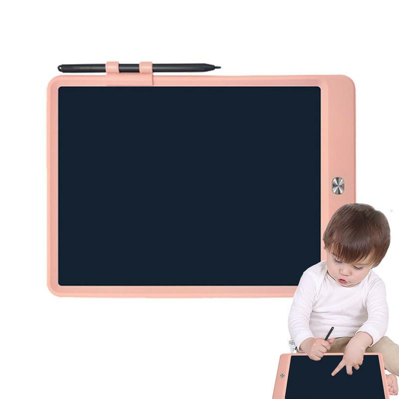 LCD Escrita Tablet para Crianças, 10 ", Desenho Colorido Pad, Placa Reutilizável, Atividade de Aprendizagem Brinquedos